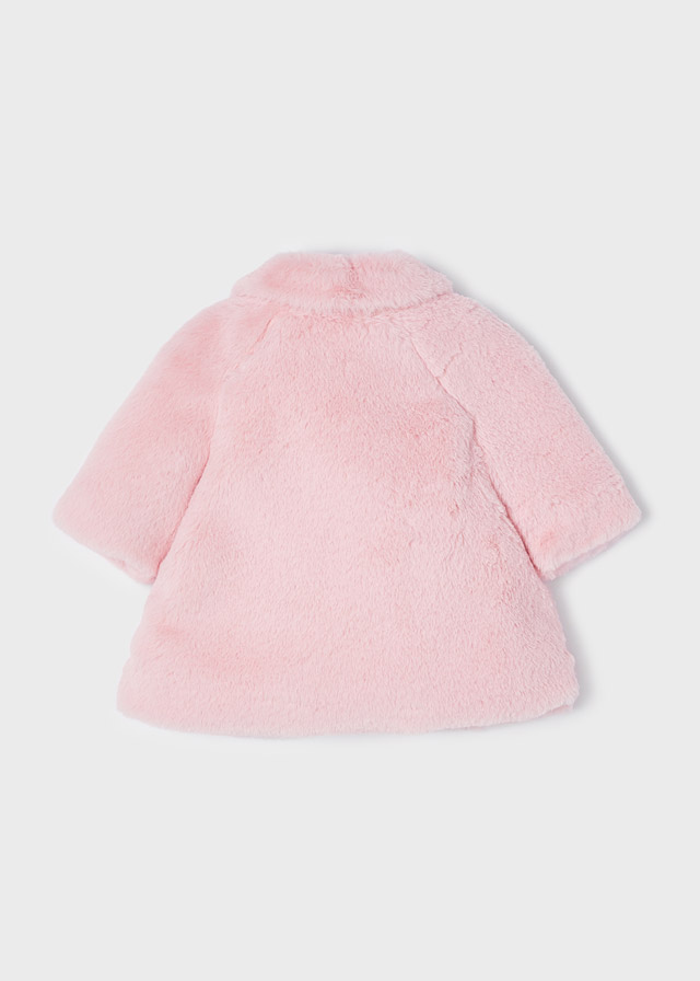 MAYORAL Abrigo de pelo Rosa baby 