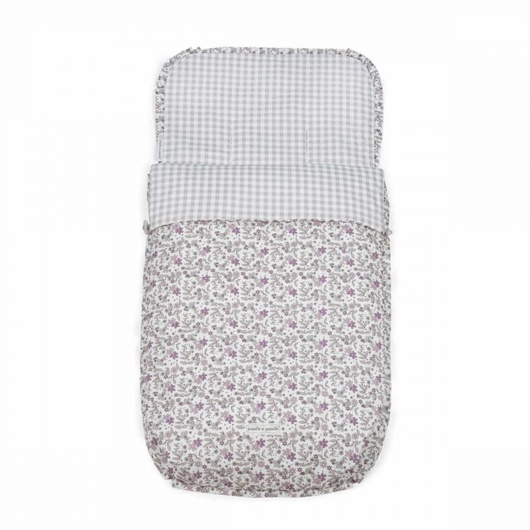 PASITO A PASITO Saco cuco 3 en 1 Delia Rosa entretiempo