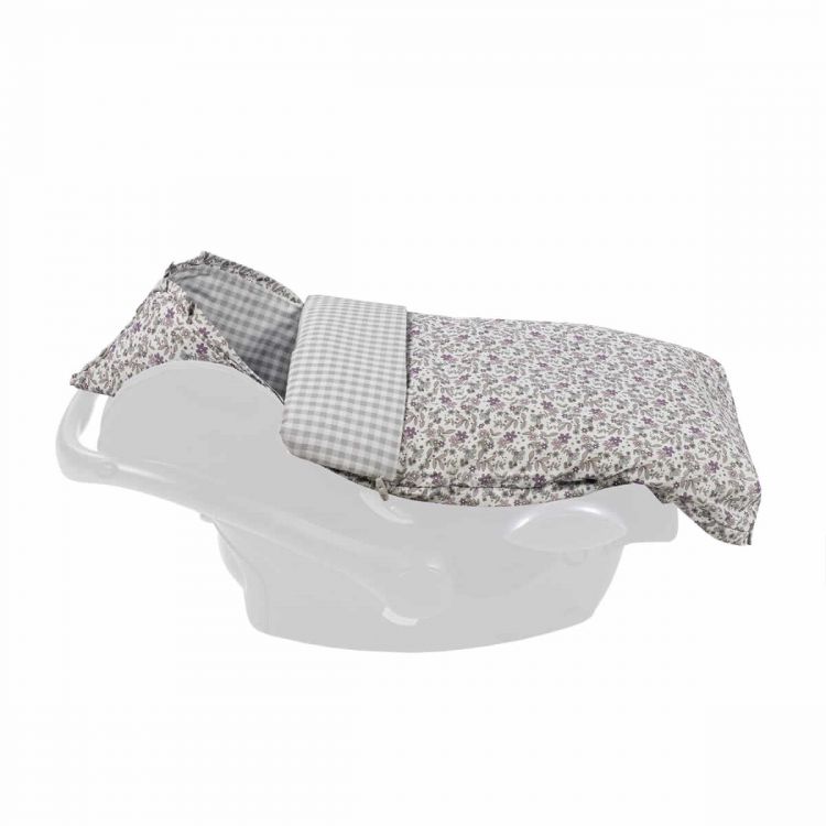 PASITO A PASITO Saco cuco 3 en 1 Delia Rosa entretiempo