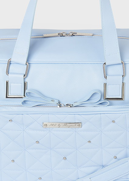 MAYORAL Bolso maternidad lazo con portachupete Cielo