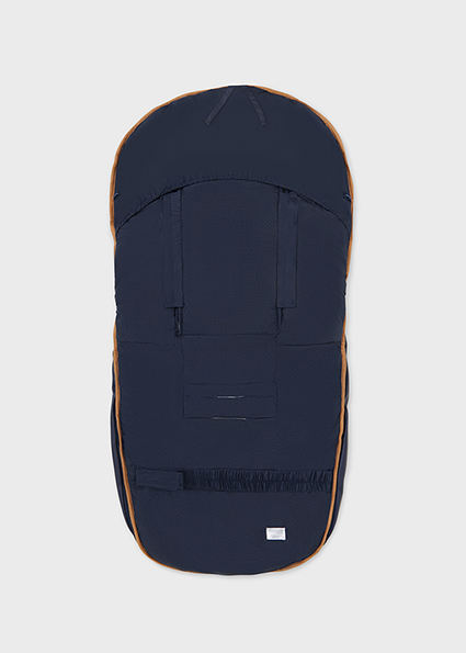 MAYORAL Saco de silla polipiel y pelo Navy