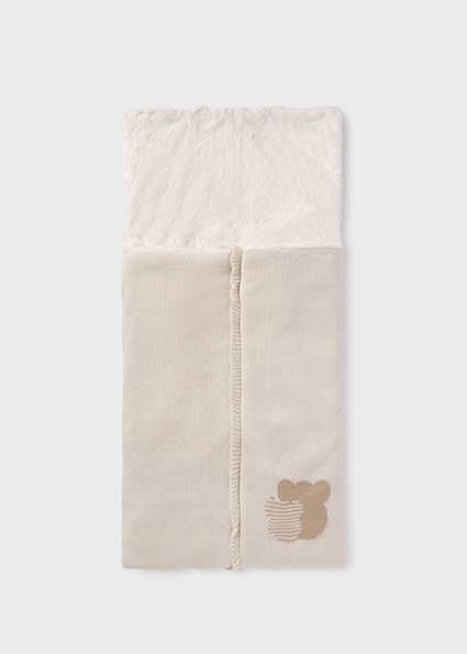 MAYORAL Saco capazo tricot Milk vig