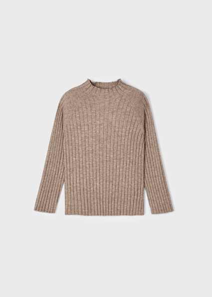 MAORAL Jersey semicisne canal� beige vig