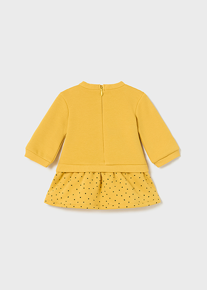 MAYORAL Vestido con sudadera simulada Honey