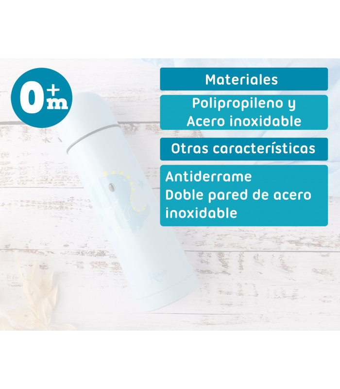 KIOKIDS Termo para l�quidos 500ml Dino