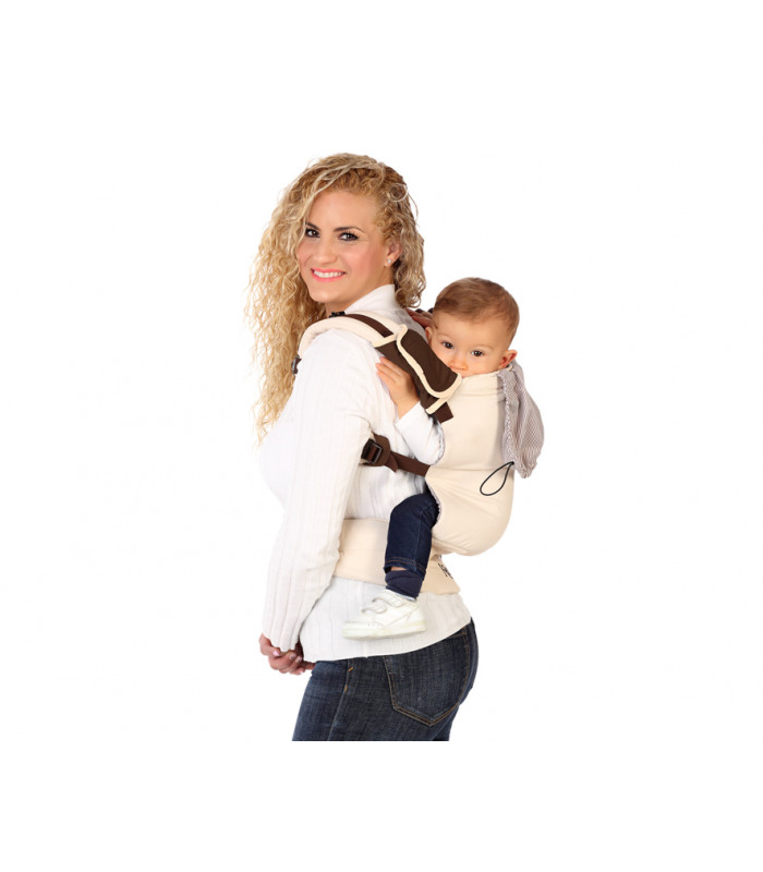 KIOKIDS Mochila ergon�mica Beige