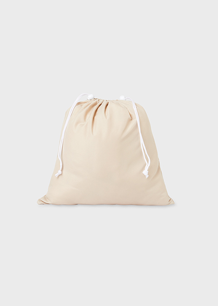 MAYORAL Bolso acolchado con portachupete Piedra