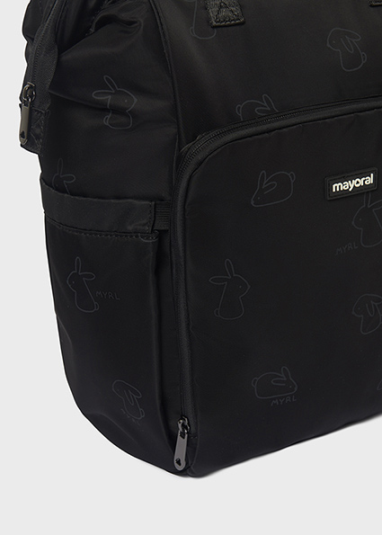 MAYORAL Mochila con cambiador Negro