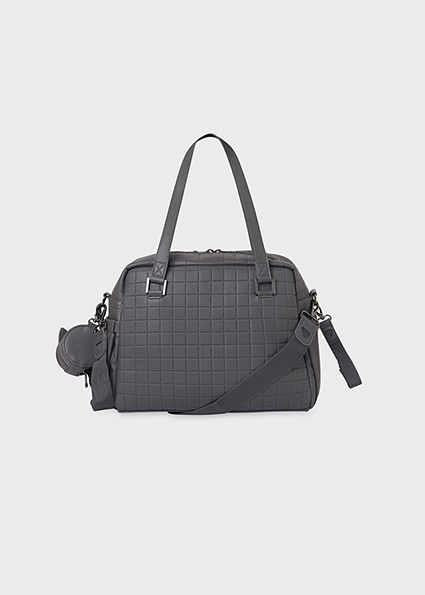 MAYORAL Bolso acolchado con portachupete Antracita