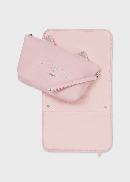 MAYORAL Neceser orejitas con cambiador Blush