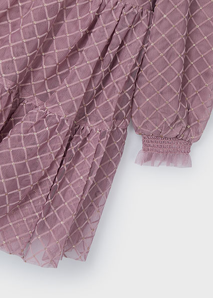 MAYORAL Vestido tul Rosado