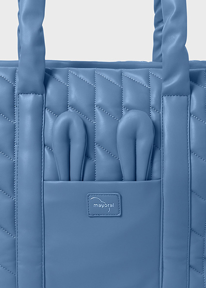 MAYORAL Bolso acolchado orejitas Botanic Blue