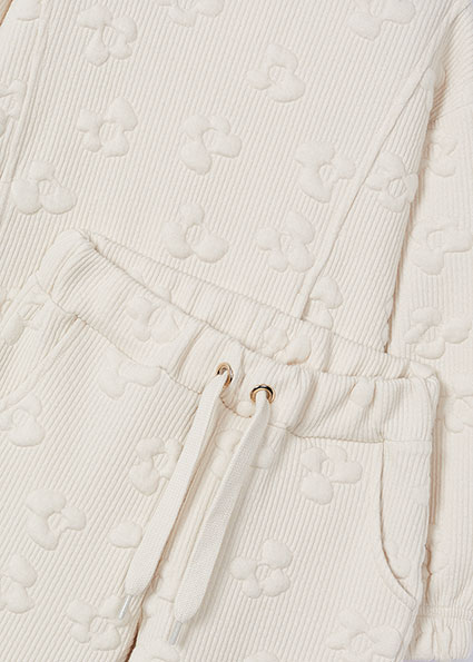 MAYORAL Chandals acolchado flor Garbanzo