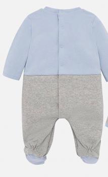 MAYORAL Pijama azul y gris