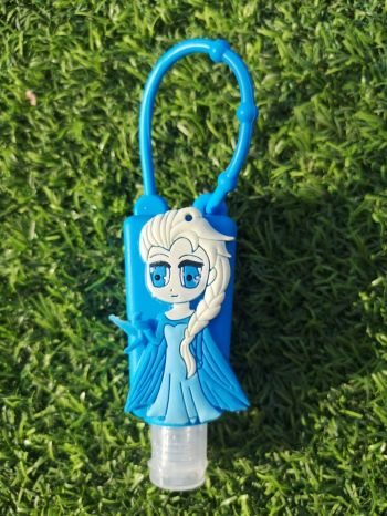 Bote rellenable gel Frozen azul