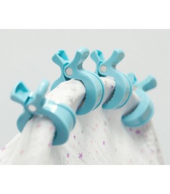 KIOKIDS Pinzas para muselinas azul