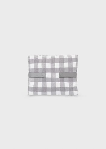 MAYORAL Cambiador con bolsillos beb Vichy Charcoal