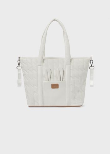 MAYORAL Bolso acolchado orejitas Nata 
