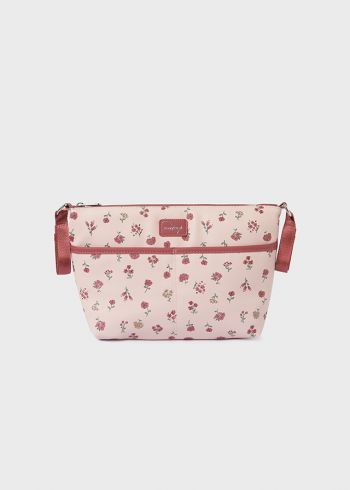 MAYORAL Neceser estampado Flor Rosa 