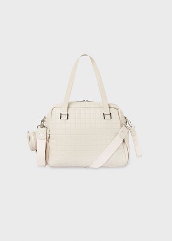 MAYORAL Bolso acolchado con portachupete Piedra